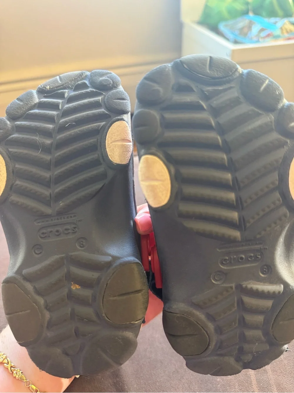 CROCS spiderman size